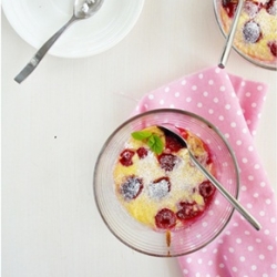 Baked Cardamom Custard