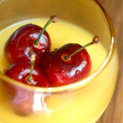 Lemon Curd w/ Brooks Cherries