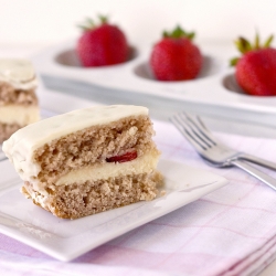 Strawberry Birthday Cake