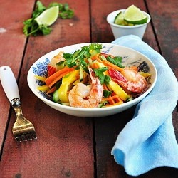 Thai Mango Salad with Shrimp