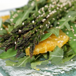 Roasted Asparagus Salad