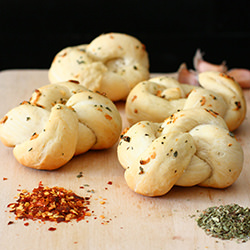 Soft Garlic Knots