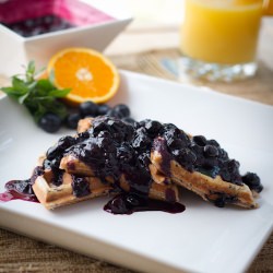 Blueberry Waffles