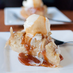 Banana Coconut Upside Down Cake