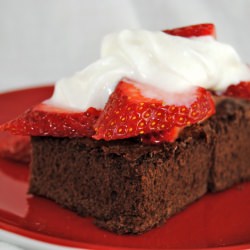 Chocolate Strawberry Shortcake