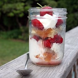 Strawberry Rhubarb Shortcake