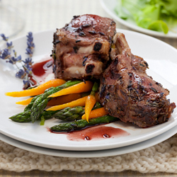 Lavender Crusted Rack of Lamb