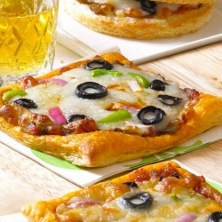 Mini Pizza with Puff Pastry