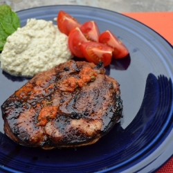 Harissa Lamb with Eggplant