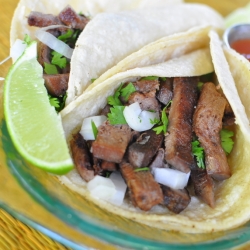 Beef Lengua Tacos