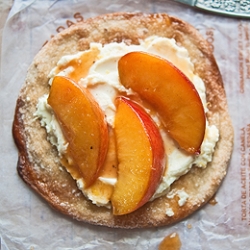 Spiced Citrus Amaretto Peaches