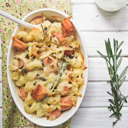 Baked Pasta with Rosemary