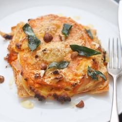 Pumpkin & Ricotta Lasagna