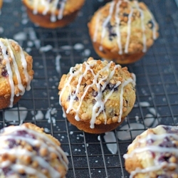 Cornmeal Blueberry Muffins