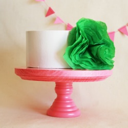 Colorful Cake & Cupcake Stands