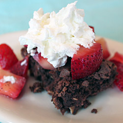 Oatmeal Brownie Strawberry