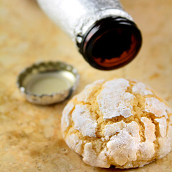 Pale Ale Amaretti Cookies