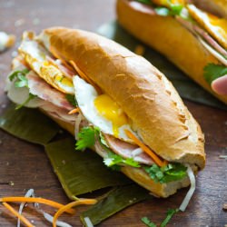 Fried Egg Banh Mi