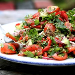 Fattoush Salad with Za’atar