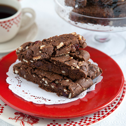 Chocolate Cherry Biscotti