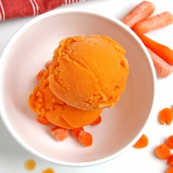 Carrot Orange Sorbet