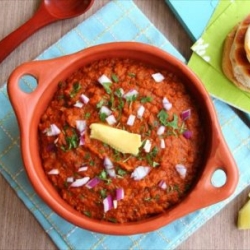 Butter Pau Bhaji