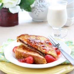 Nutella Stuffed French Toast