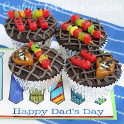 Grill Cupcakes for Dad