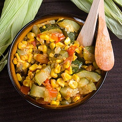 Mexican Zucchini w/ Corn