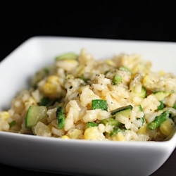 Lemony Summer Risotto