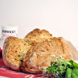 Irish White Soda Bread with Herbs