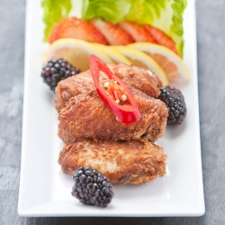 Chinese Style Deep Fried Chicken Wings