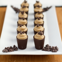 Chocolate PB Mousse Cups