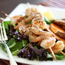 Simple Shrimp Skewers