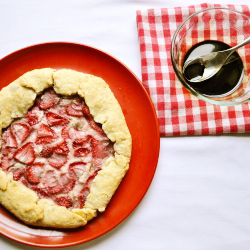 Strawberry & Cream Galette