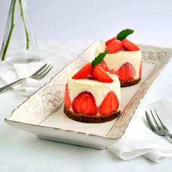 Strawberry Cheesecakes