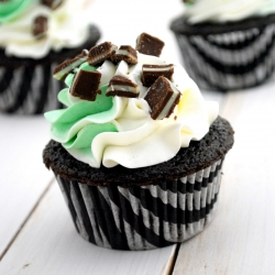 Chocolate Mint Cupcakes