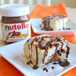 Nutella & Apricot Sweet Rolls