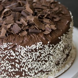 Chocolate Peppermint Cake