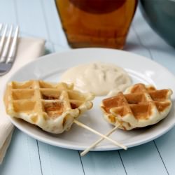 Crunchy Chicken Stuffed Waffles