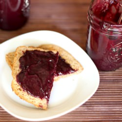 Crockpot Blueberry Lavender Butter