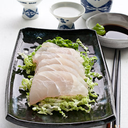 White Sea Bass Sashimi