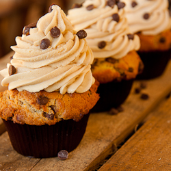 Peanut Butter-Chip Cupcakes