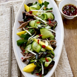 Shredded Duck and Mango Salad