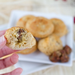 Veggie Sausage & Cheese Ebelskivers