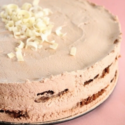 Mocha Ice Box Cake with Espresso