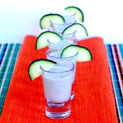 Cucumber Grape Gazpacho