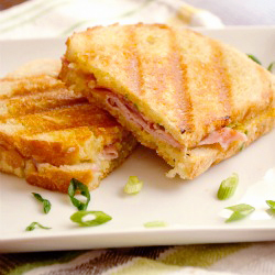 Ham and Gruyere Panini