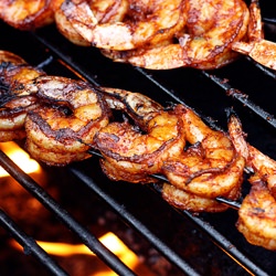 BBQ Grilled Shrimp