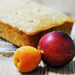 Stone Fruit Tea Cake